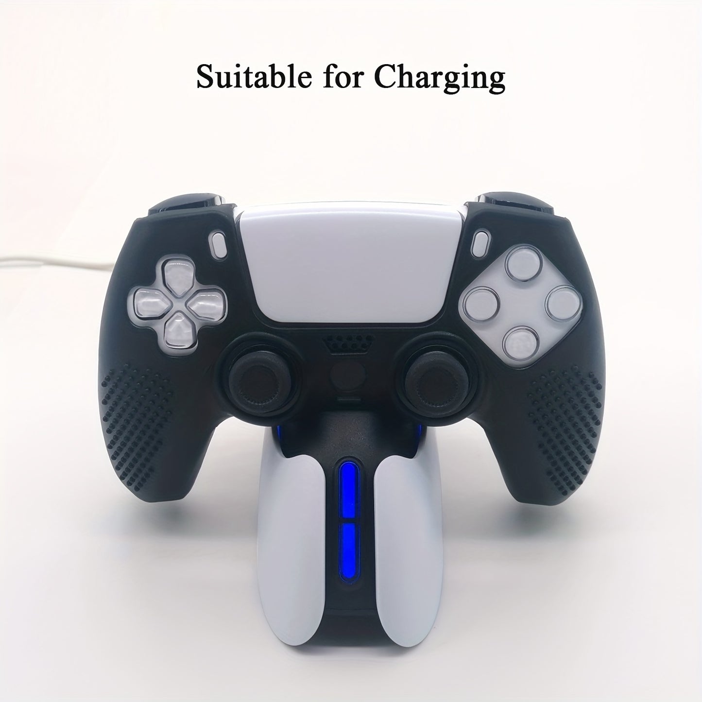 PS5 Controller Silicone Case: Grippy, Scratch-Resistant, and Sweatproof - Suitable for Charging
