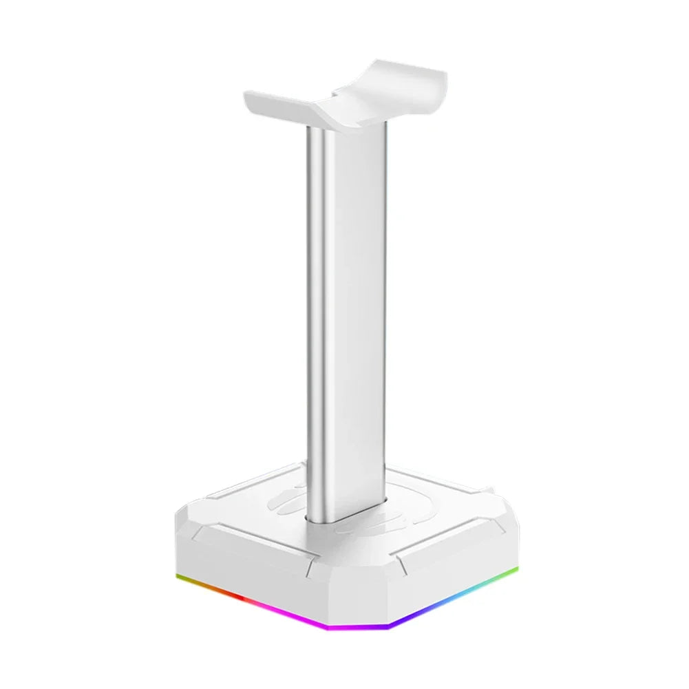 Headset Support Stand Space Saving Desktop Organizer Vertical Bracket Hanger RGB Backlight Headphone Stand Holder Rack