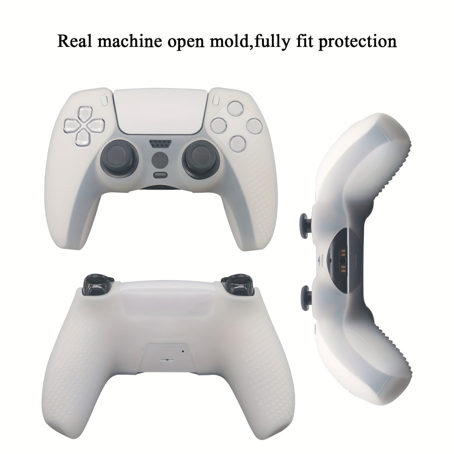 PS5 Controller Silicone Case: Grippy, Scratch-Resistant, and Sweatproof - Suitable for Charging