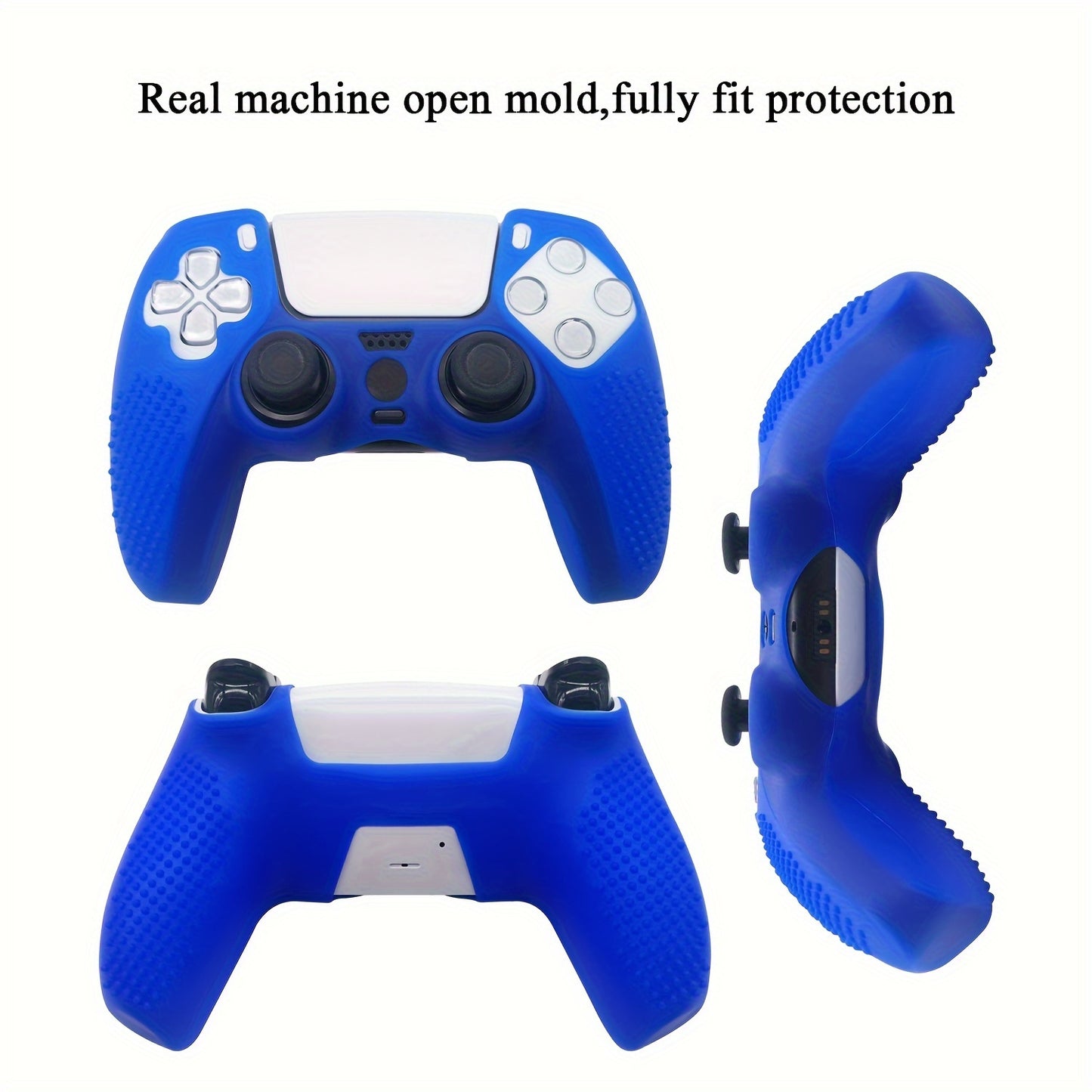 PS5 Controller Silicone Case: Grippy, Scratch-Resistant, and Sweatproof - Suitable for Charging