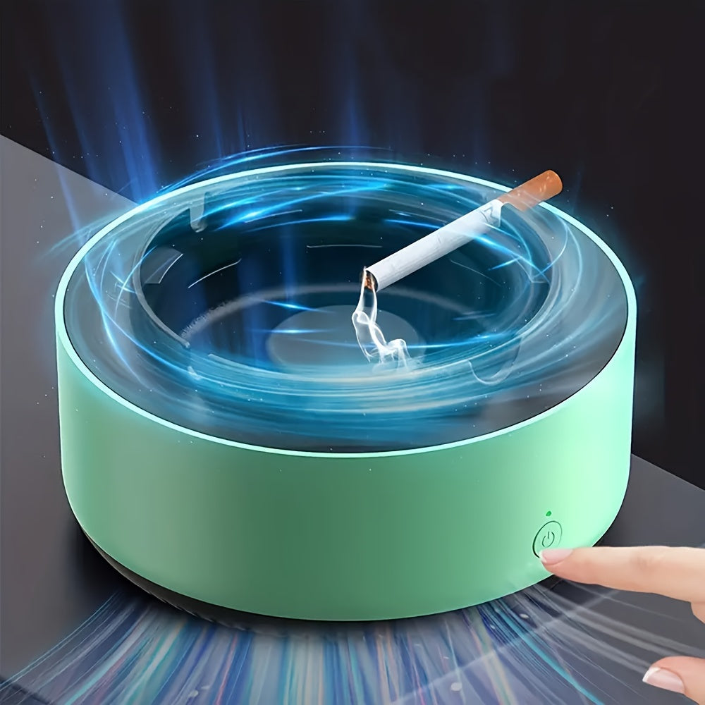 Smart Ashtray Air Purifier, Instantly Removes Second Hand Smoke Smell And Odor, Batteries Not Included, Home Gadgets, Holiday Gifts, Birthday Gifts, Gifts For Friends, Halloween, Thanksgiving, Valentine's Day Gifts.